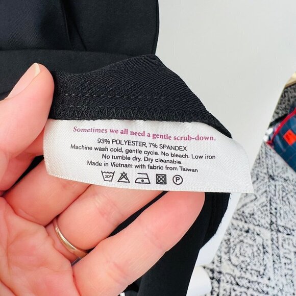 MM Lafleur Etsuko Wonder Tech dress in black, Size 8 06 - Picture 10 of 11